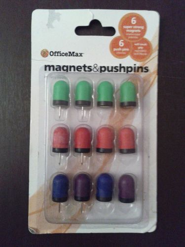 OfficeMax Magnets and Pushpins