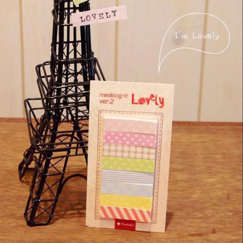 Lovely 1 Set Sticker Post It Bookmark Point It Marker Memo Flags Sticky Notes
