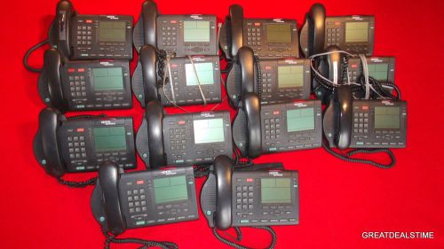 Lot of 10 nortel networks telephones ntmn34ga70 m3904 used working,office phones for sale