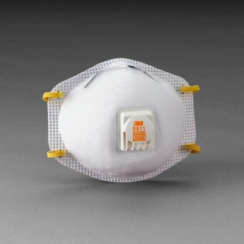 220087 3m particulate respirator 8511 n95 (box of 10) for sale