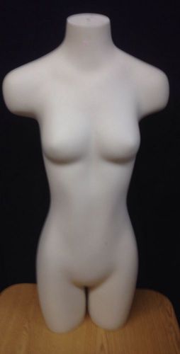 Ladies Full Torso Mannequin. Heavy Duty - with hooks