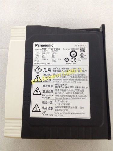 Panasonic Servo Driver MBDDT2210052 good in condition for industry use