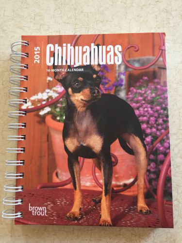 2015 Chihuahuas 16- Month calendar and Daily Planner