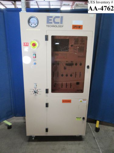 Eci technology qlc-5100 chemical monitoring system quali-line used working for sale