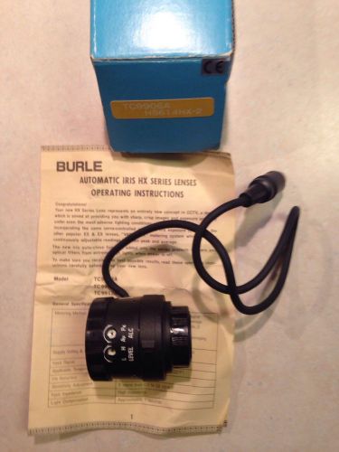 Burle TC9906A HS614HX-2 Surveillance Security TV Video Camera Lens