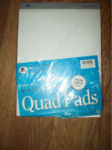 AMPAD Quad Pads 2 50-sheet Pads 4x4