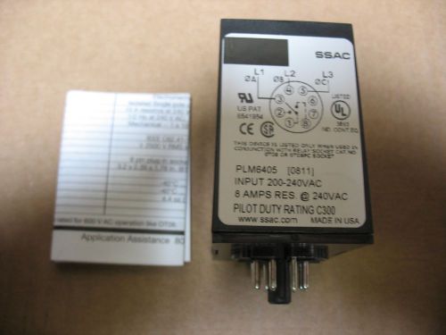 SSAC PLM6405 Voltage Monitor
