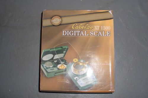 Digital Scale Cabela&#039;s XT 1500 New