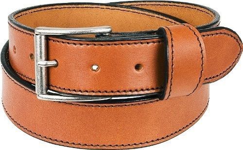 Occidental leather c6505-38 bridle leather pant belt, 38-inch, chestnut for sale
