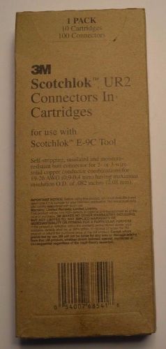 3M Scotchlok UR2 Connectors in Cartridges for E-9C Tool NEW