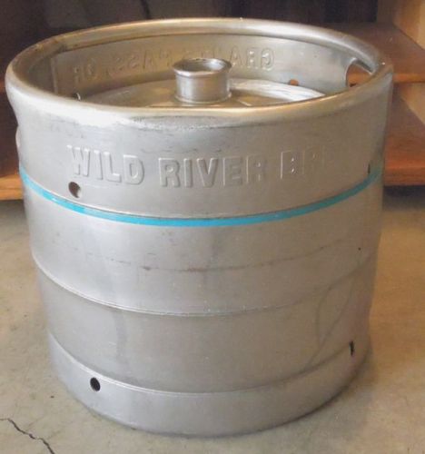 EMPTY STAINLESS STEEL BEER KEG 7.75 GALLON 1/4 BARREL PONY SIZE