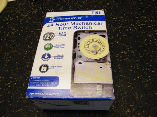 NEW Intermatic Mechanical Time Switch T103