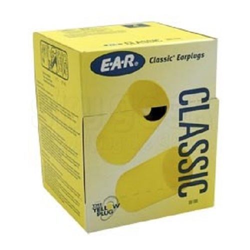 3m ear classic bulk earplugs #390-1000 bulk packed 200 per box for sale