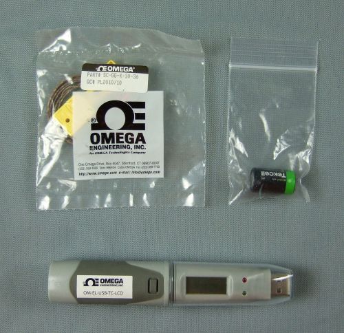 Omega OM-EL-USB-TC-LCD temperature and RH logger