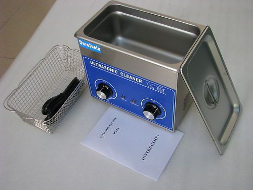 Durasonix 3 l ultrasonic cleaner timer heater stainless for sale