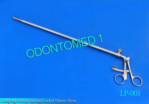 Grasping Forceps Spring Loaded 10mm 35cm Laparoscopy Lap ODM-LP-001