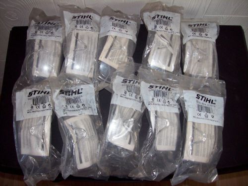 10 PACK STIHL CLEAR SAFETY GLASSES