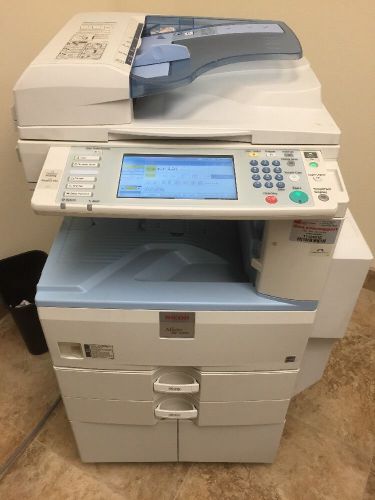 Ricoh Aficio MP C2550 Copier with Feed, Finisher, Print, Scan - 25313 copies