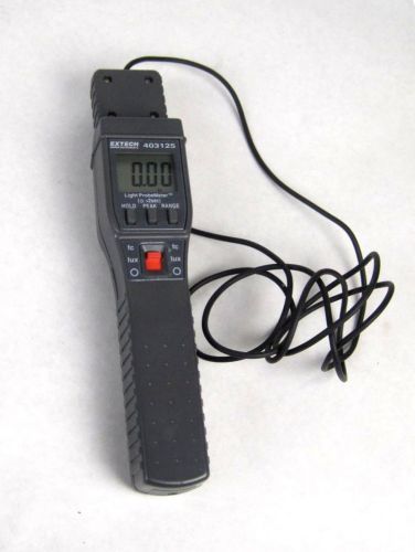 Extech 403125 probemeter lumens x10 scale photopic light meter+detachable probe for sale