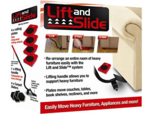 Lift and Slide Furniture Moving System