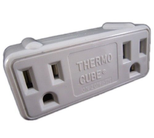 Thermocube Plug-in Thermostat 15A - On at 0 degrees F Off at 10 degrees F - TC1