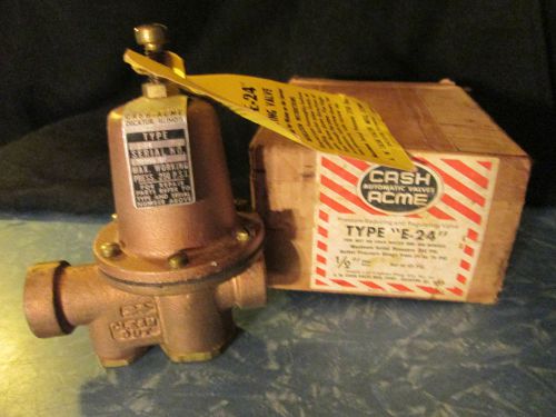 A.w. cash valve co.1/2&#034; : e-24 reducing valve, new! for sale