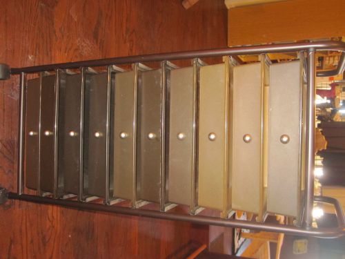Rolling File Cabinet - Storage System - 10 Drawers