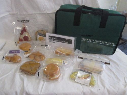 NEW Health Edco Educational Fat Chance a Closer Look at Fast Food Teaching Kit