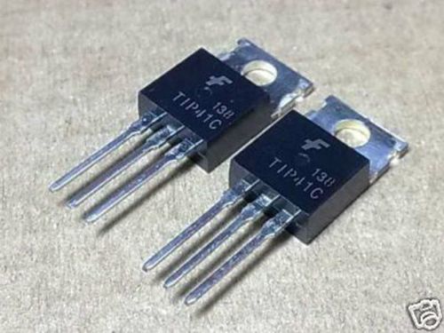 10 pcs TIP41C NPN 100V 6A 65W Medium Power Transistor