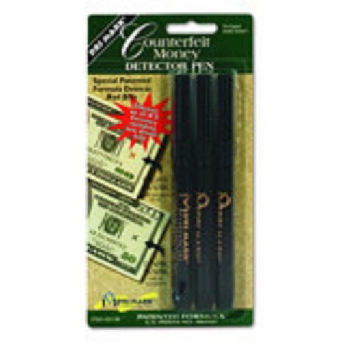 Dri-Mark Smart Money Counterfeit Bill Detector Pen for U.S. Currency, 3 Pack
