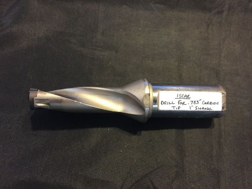 Iscar Quick Twist Drill for .783 Carbide Tip With 1&#034; Shank
