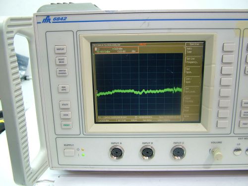 20ghz spectrum +  8.4ghz network scalar analyzer ifr aeroflex 6842 for sale