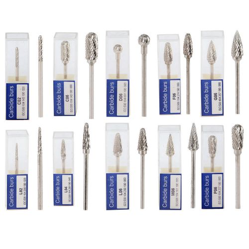 10pcs dental 2.35mm tungsten carbide burs drill for marathon polisher handpiece for sale