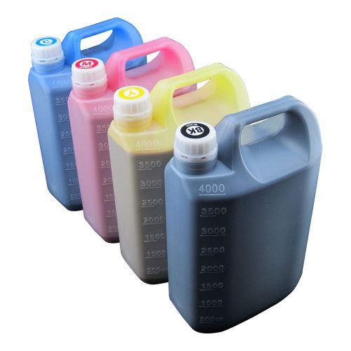 Solvent ink xaar 500 xaar 382 printhead mild solvent ink 4 bottles/4 colors for sale
