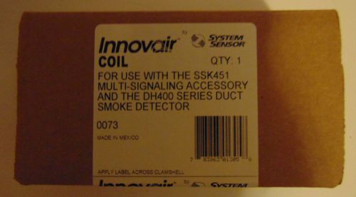 System Sensor Innovair Coil Multi Signaling Accessory Duct Smoke Detector SSK451