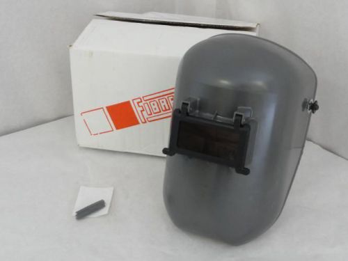151499 New In Box, Fiber-Metal 906GY Welding Helmet, Shade 10, Gray