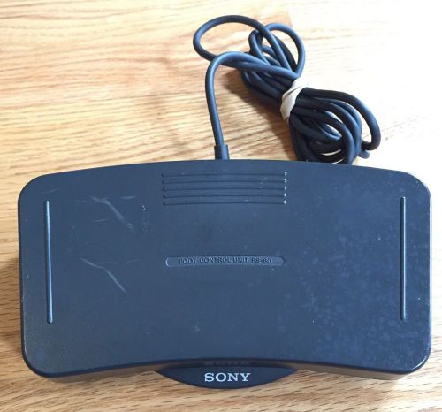 SONY FS-80 FOOT CONTROL PEDAL UNIT FOR M2000 M2020 DICTATION MACHINE TRANSCRIBER