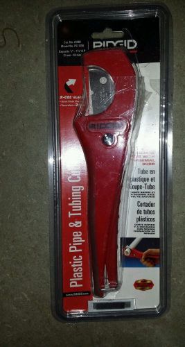 Ridgid 23488 Scissor-Style Plastic Pipe and Tubing Cutter