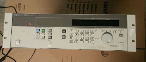 Agilent hp 83712a synthesized cw generator for sale