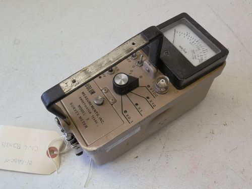 Ludlum Model 3 Survey Meter - Geiger Counter  --  Parts  --
