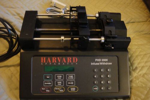 Harvard Electric PHD2000 High Pressure Lab Syringe Pump PHD 2000 70-2001