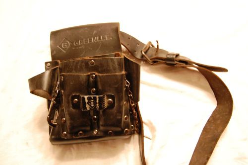 GreenLee LeatherTool Pouch and Belt