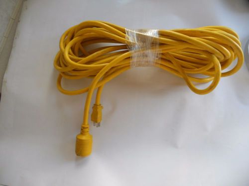 Twist lock power extension cord for carpet cleaner 300v 50ft for sale