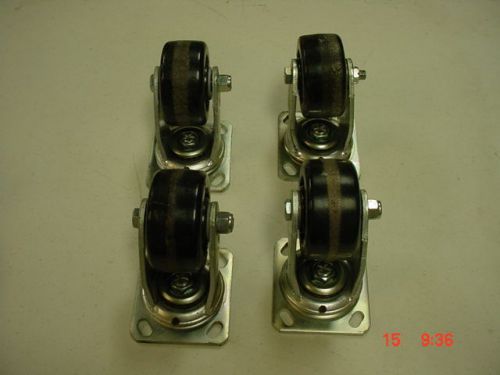 Ppi heavy duty casters - set of 4 casters for sale