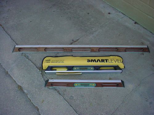 3 Smart Level Tools by Wedge Innovations, 2x24 inch and 48 inch 2 Modules