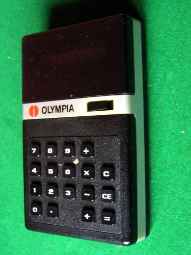 Modell 70&#039;s*Vintage German &#034;OLYMPIA&#034;Calculator*Made in Japan*