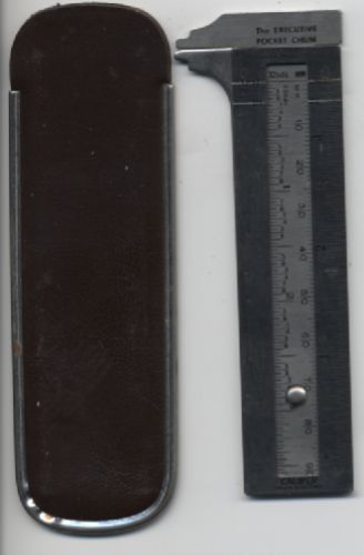 Stanless steel Pocket Slide Caliper with case