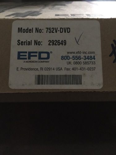 Nordson EFD 752V-DVD Series  Diaphragm Dispensing Valve