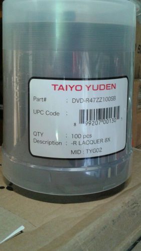 taiyo yuden dvd r blank