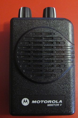 Motorola Minitor V (5) Model A03KMS9239BC 2 channel stored voice VHF